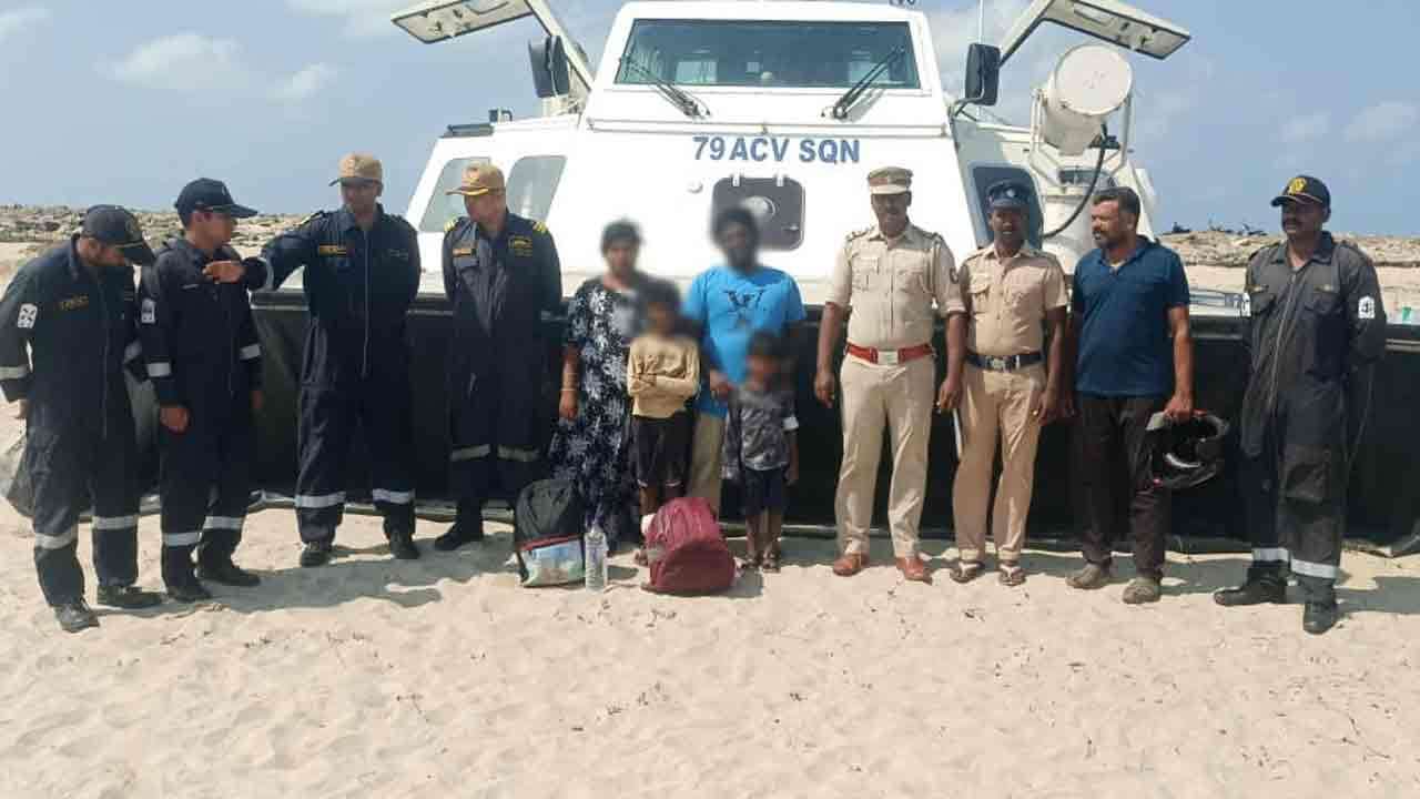 இராமேஸ்வரம் வந்த இலங்கை அகதிகள்!