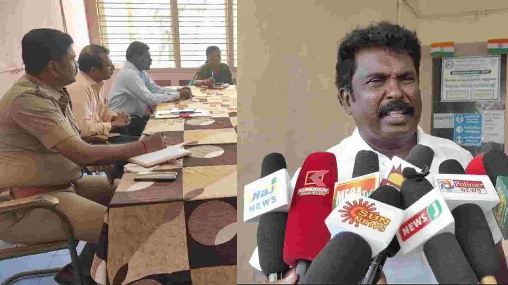  அரசு நடத்திய பேச்சுவார்த்தை தோல்வி - நாளை உண்ணாவிரதம்!
