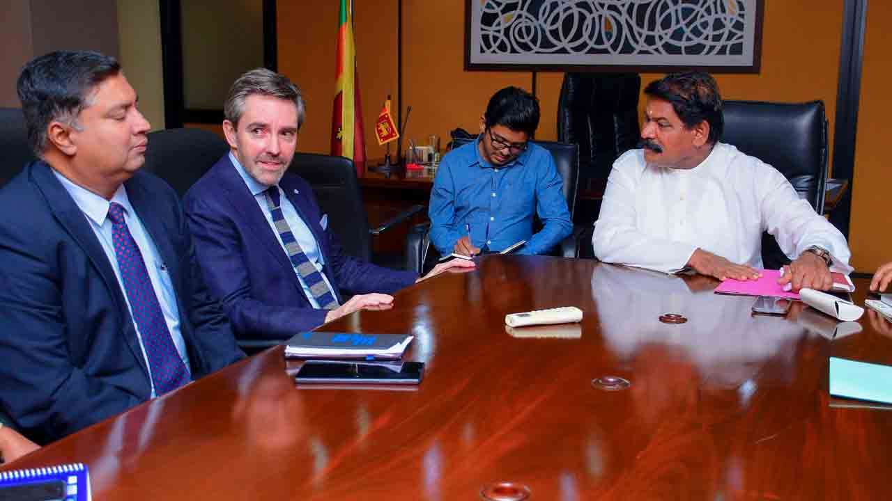 UN பிரதிநிதிகளுக்கும் கடற்றொழில் அமைச்சருக்கும் இடையே சந்திப்பு