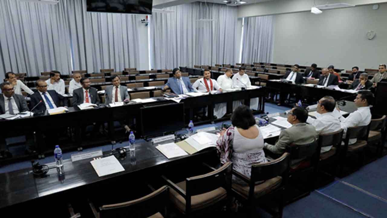 ஏழு துறைசார் மேற்பார்வைக் குழுக்களை ஸ்தாபிக்க இணக்கம்