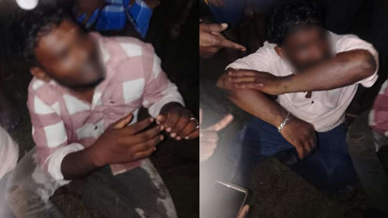 வழிபறியில் ஈடுபட்ட இருவரை மடக்கிப் பிடித்து பொலிஸாரிடம் ஒப்படைத்த மக்கள்