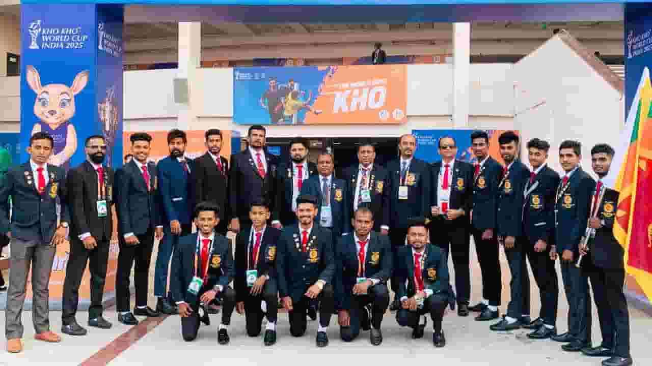 Kho Kho உலகக் கிண்ண போட்டித் தொடரில் பங்கேற்ற இலங்கை Kho Kho அணிக்கு Ceylon Sapphire Mining நிறுவனம் அனுசரணை