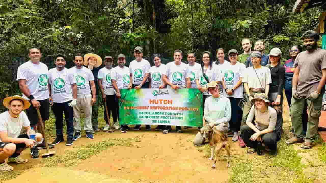 மழைக்காடுகளை மீட்டெடுக்கும் செயற்திட்டத்தை தொடங்குவதற்காக Rainforest Protectors Sri Lanka அமைப்புட HUTCH கைகோர்த்துள்ளது