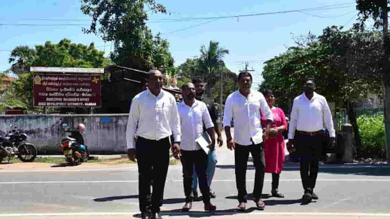 கட்டுப்பணத்தை செலுத்திய தமிழ் மக்கள் கூட்டணி