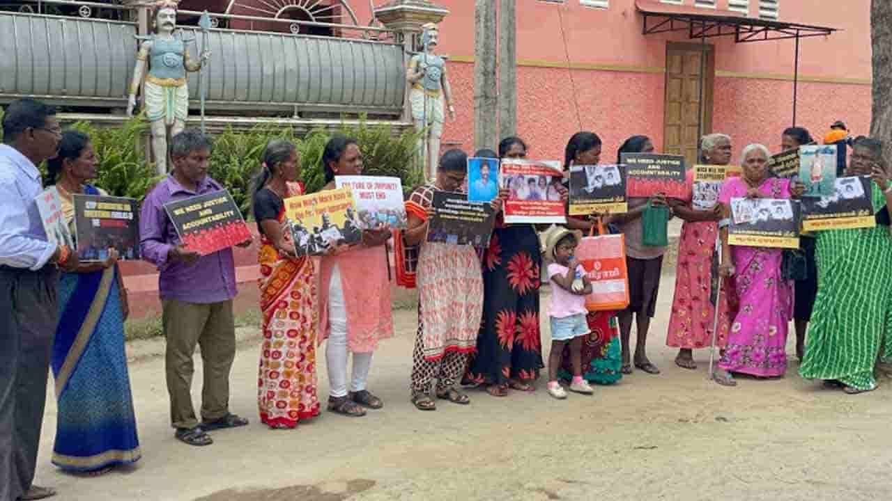 யாழில் கவனயீர்ப்பு போராட்டம்