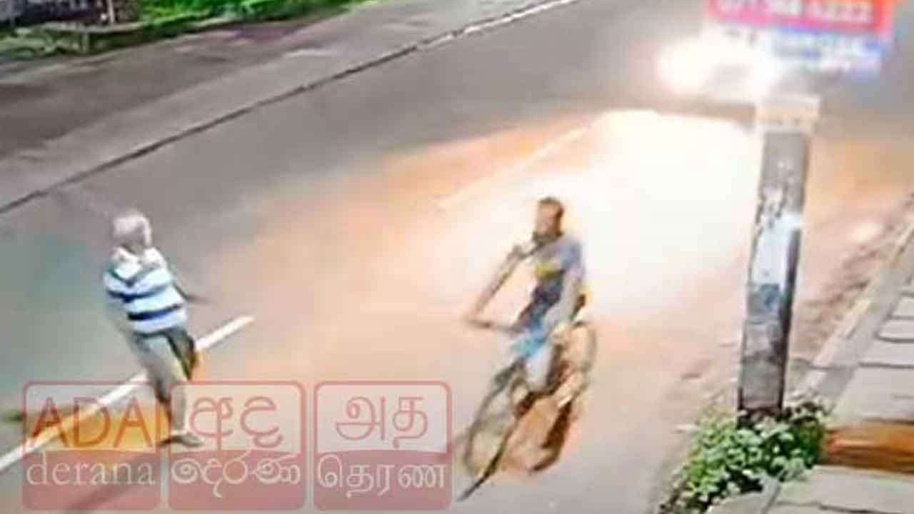 சி.சி.டி.வியில் பதிவான கோர விபத்து!