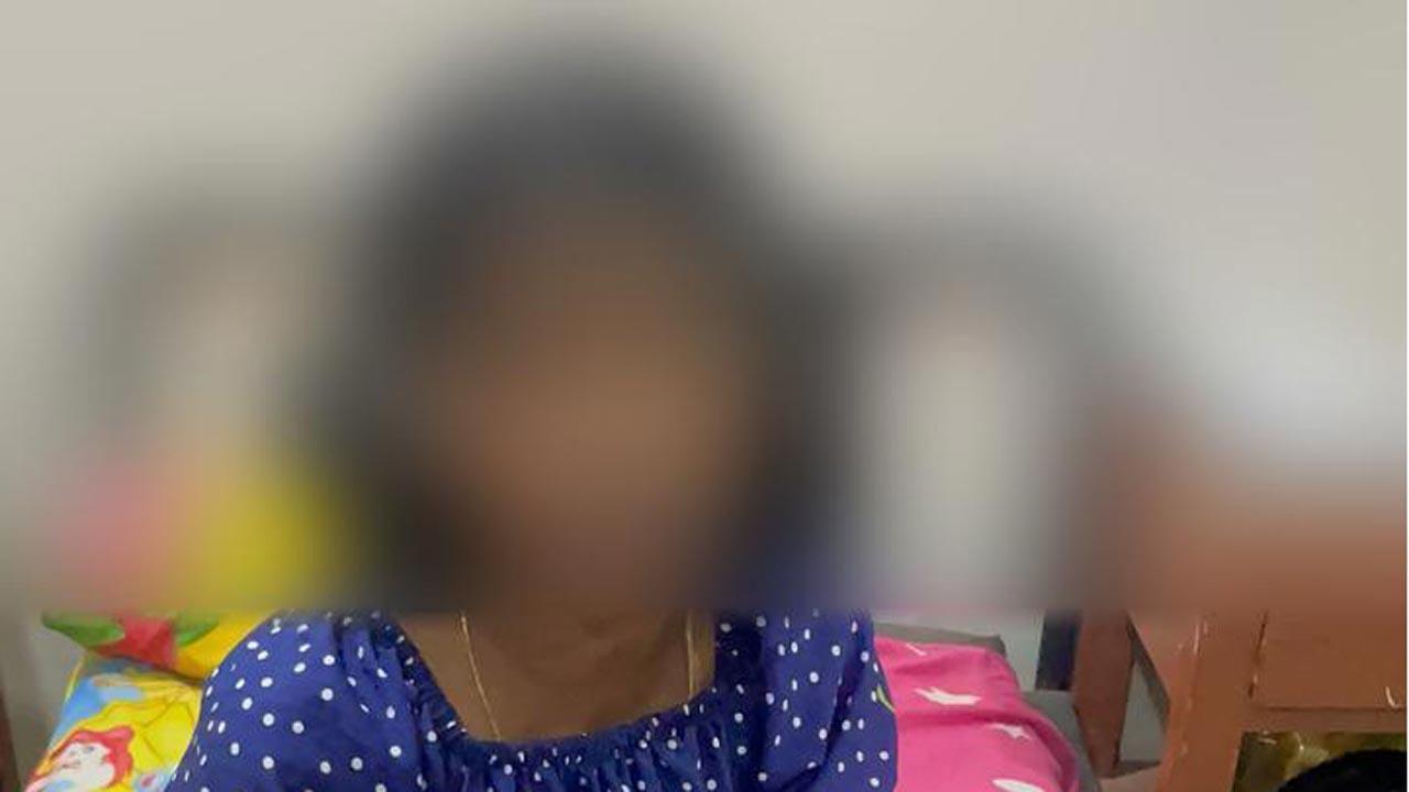 14 வயது சிறுமியை கட்டி வைத்து தாக்கிய பெண்