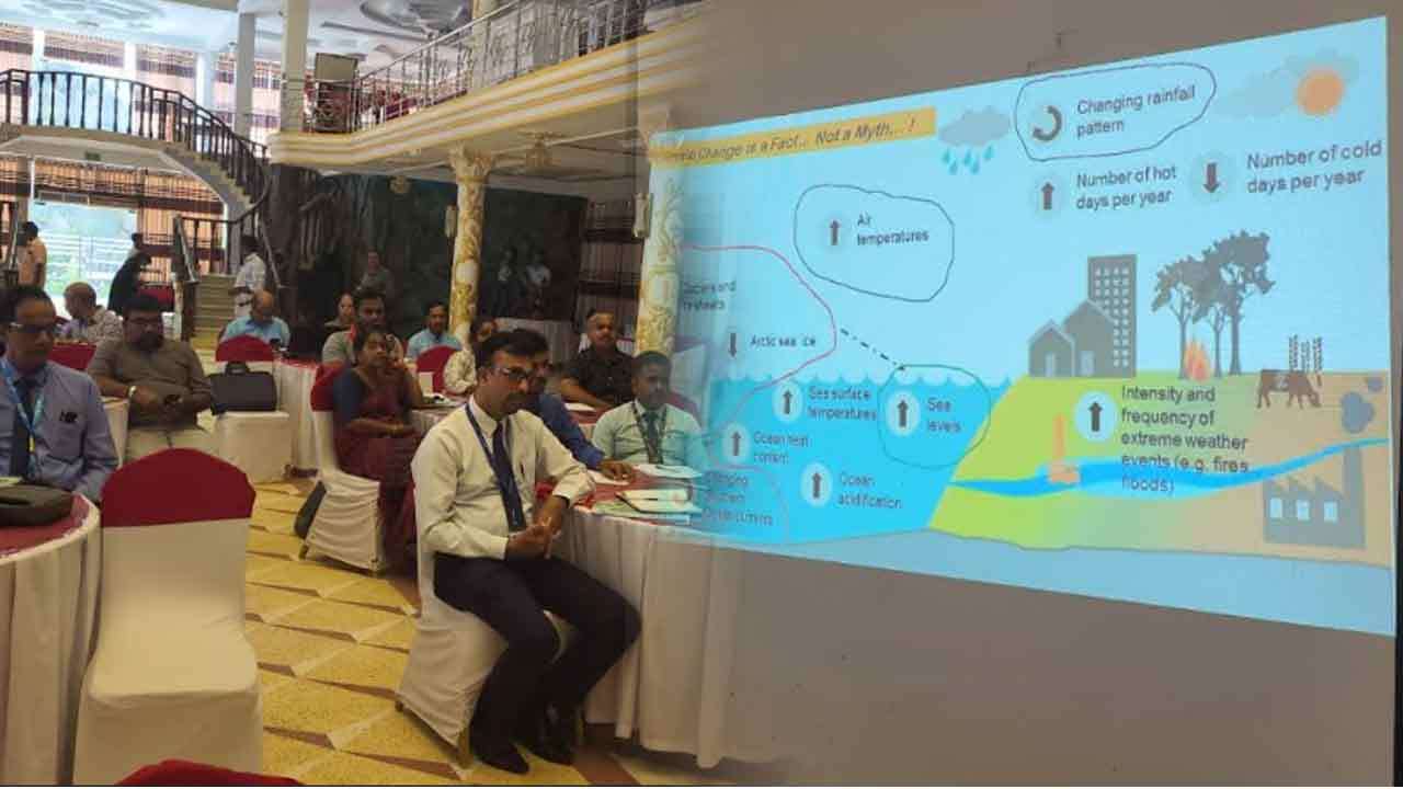 காலநிலை மாற்றம் தொடர்பில் இடம்பெற்ற கலந்துரையாடல்