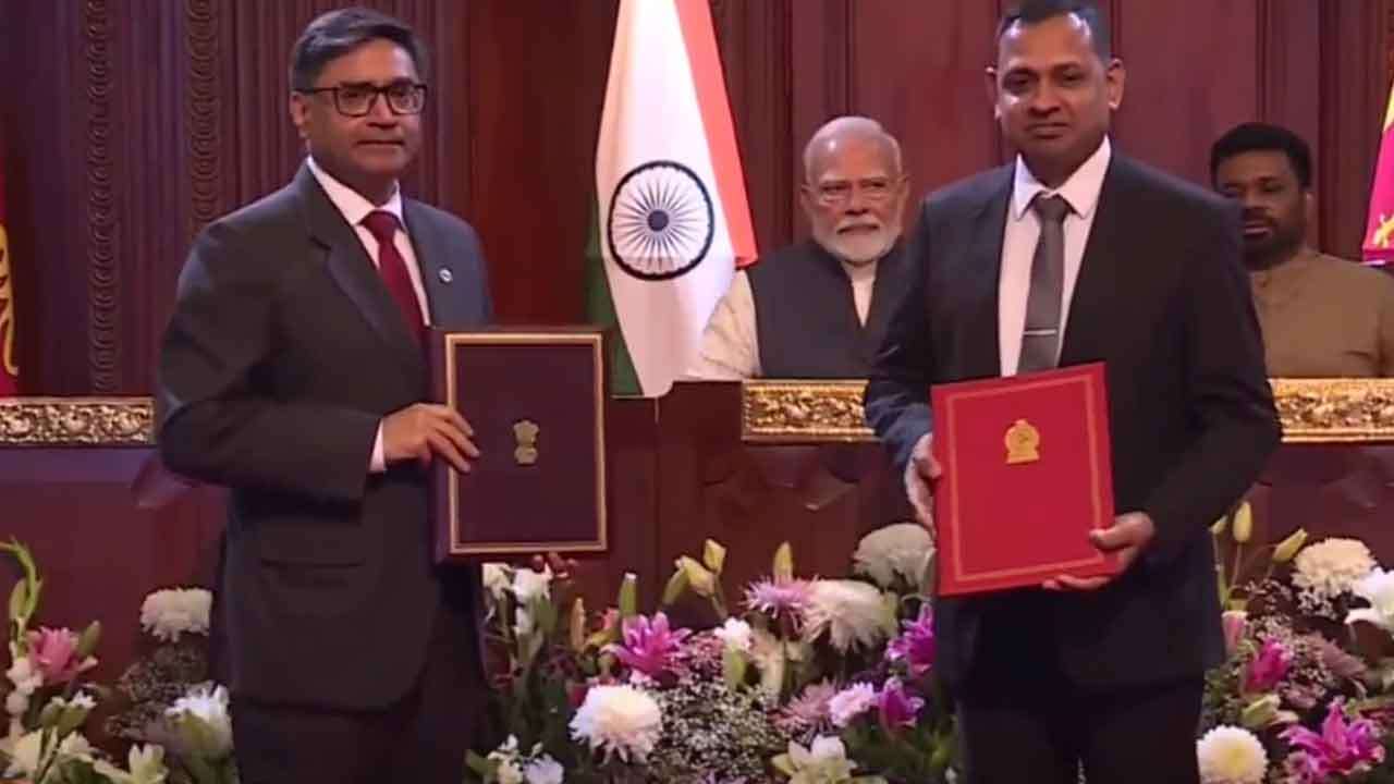 இந்திய-இலங்கை புரிந்துணர்வு ஒப்பந்தங்கள் பரிமாறிக் கொள்ளப்பட்டன