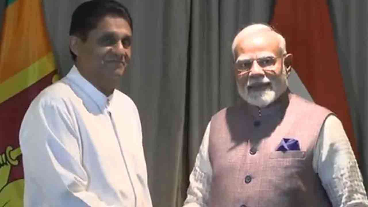 எதிர்க்கட்சி தலைவரை சந்தித்த இந்திய பிரதமர்