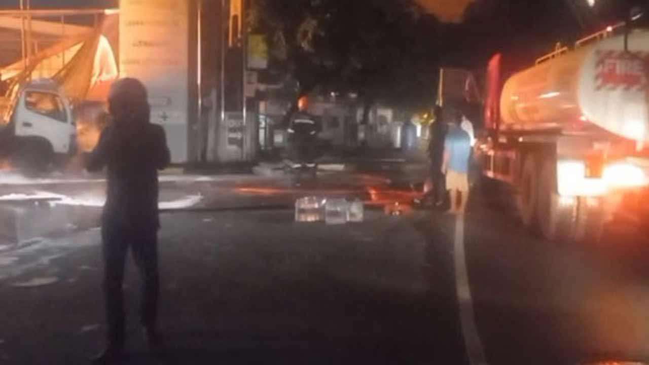  குருநாகல் எரிபொருள் நிலையத்தில் ஏற்பட்ட தீ விபத்தில் நால்வர் உயிரிழப்பு