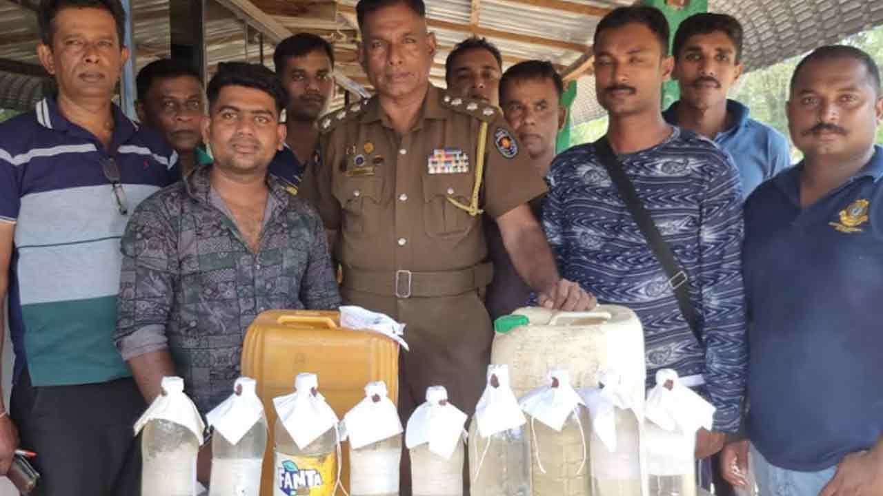 சட்டவிரோத மதுபான வியாபாரிகளின் வீடுகள் முற்றுகை - 6 பேர் கைது