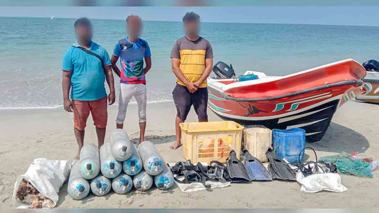 சட்டவிரோத மீன்பிடியில் ஈடுபட்ட 43 பேர் கைது