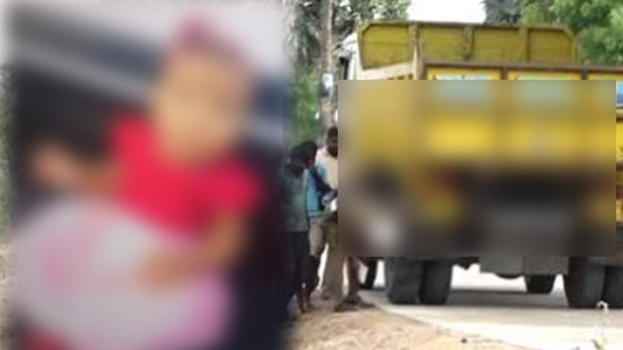 தந்தையின் இயக்கிய லொறியின் சில்லில் சிக்கி ஒன்றரை வயது குழந்தை பலி