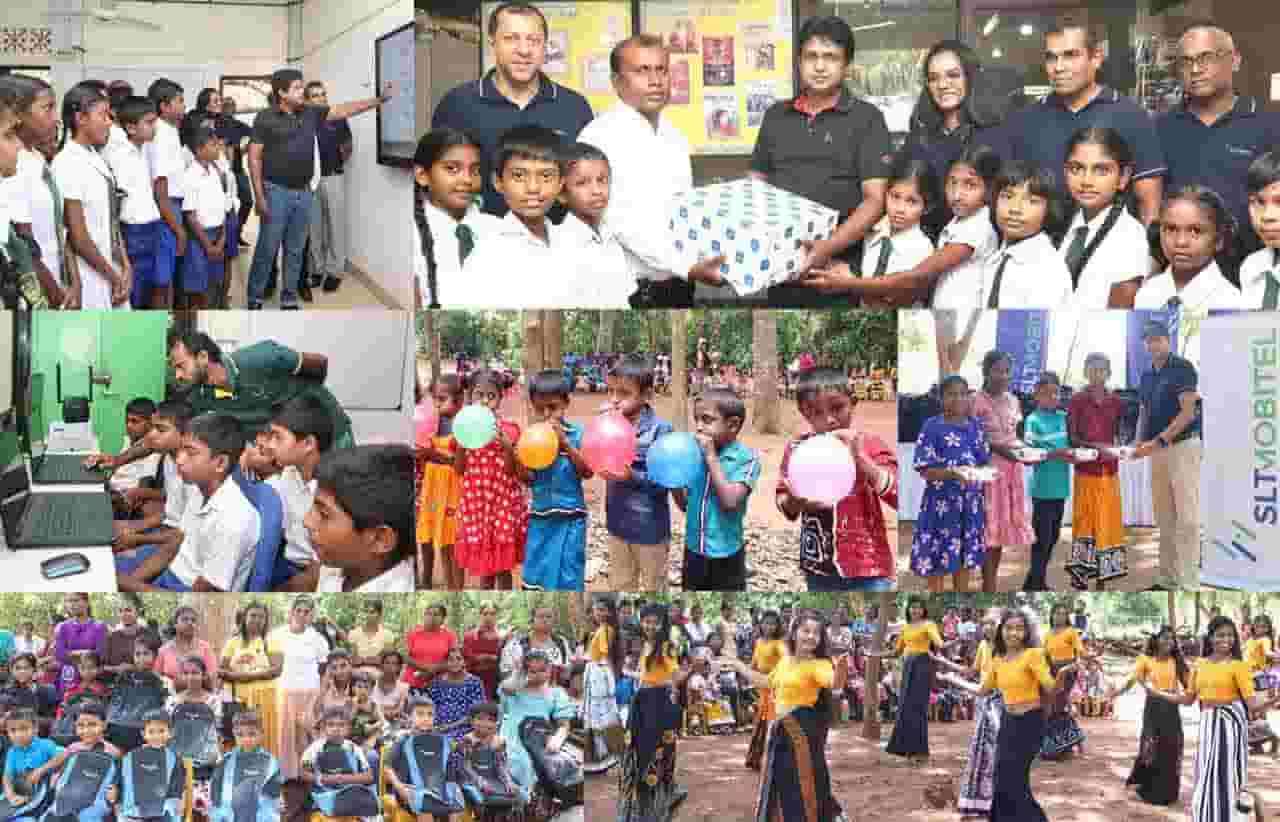 புதிய எதிர்பார்ப்புகளுடன் புத்தாண்டு SLT-MOBITEL ரதபலகம பாடசாலைக்கு டிஜிட்டல் வசதிகளை வழங்கி வலுவூட்டியது