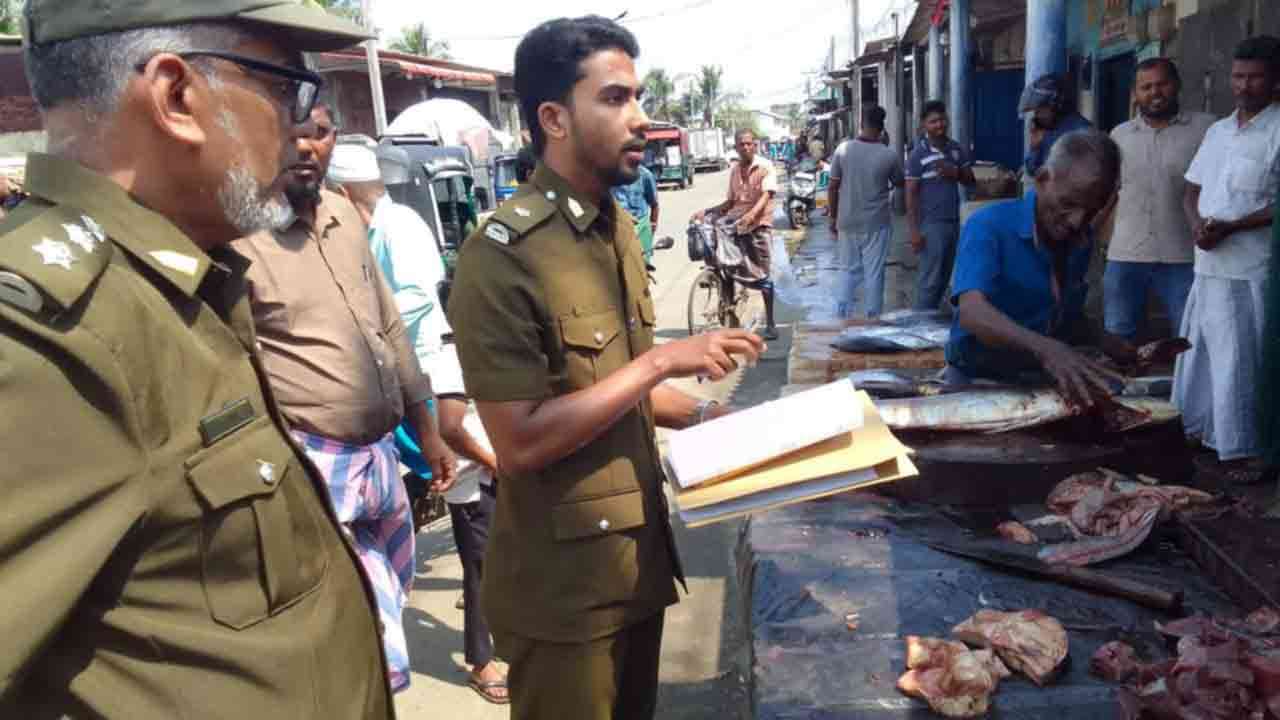 கல்முனை பிராந்தியத்தில் திடீர் சோதனை