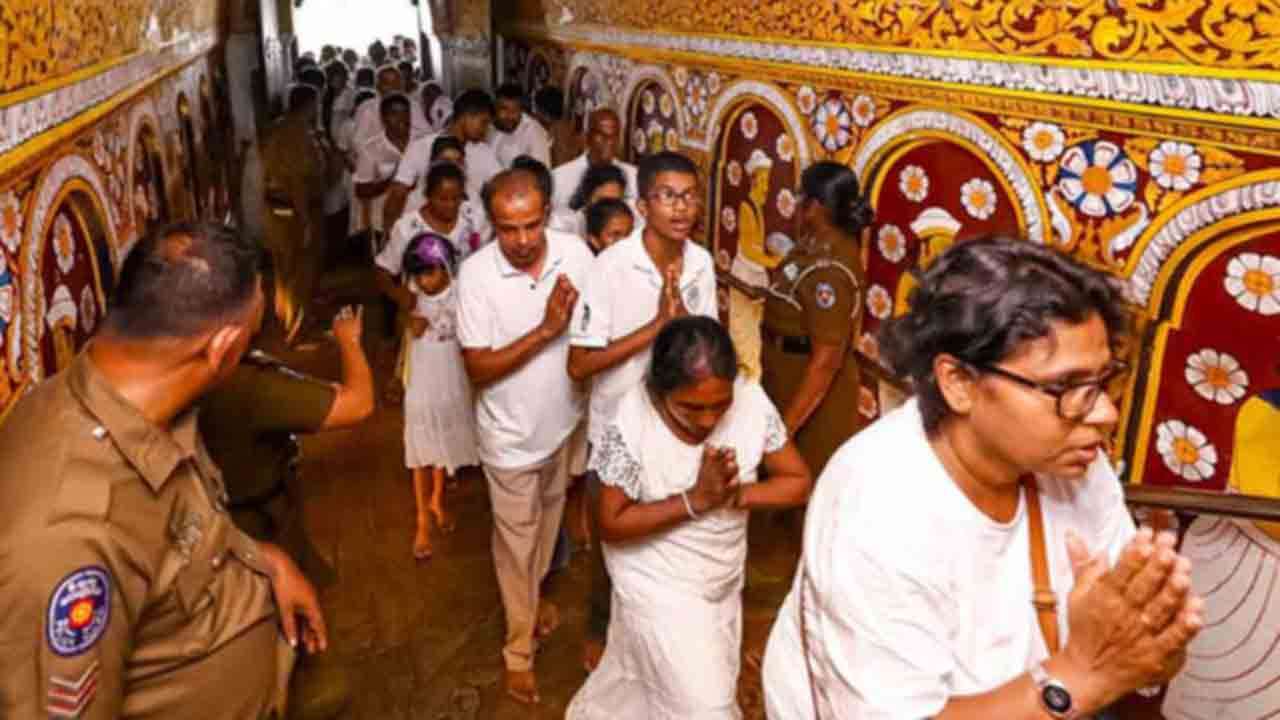 சிறி தலதா வழிபாடு - இரண்டாவது நாள் இன்று