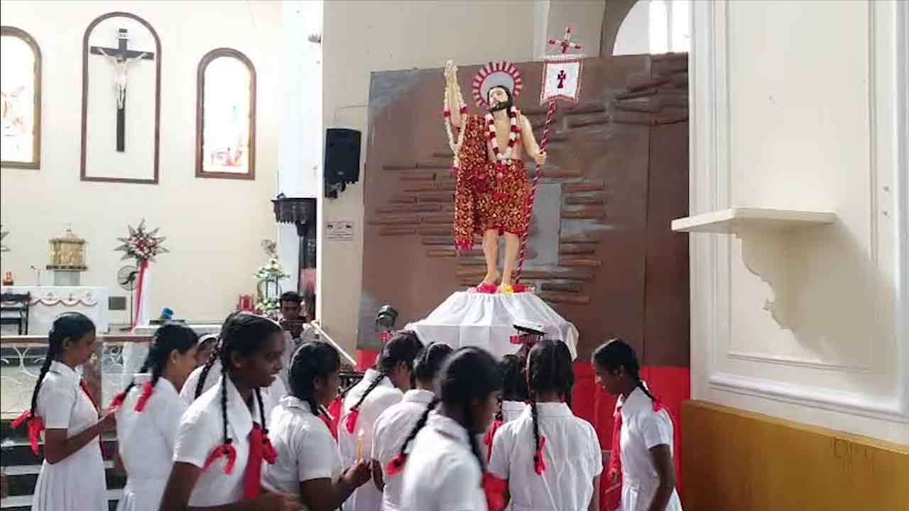 யாழில் ஈஸ்டர் குண்டுத்தாக்குதலின் 06 ஆம் ஆண்டு நினைவஞ்சலி 