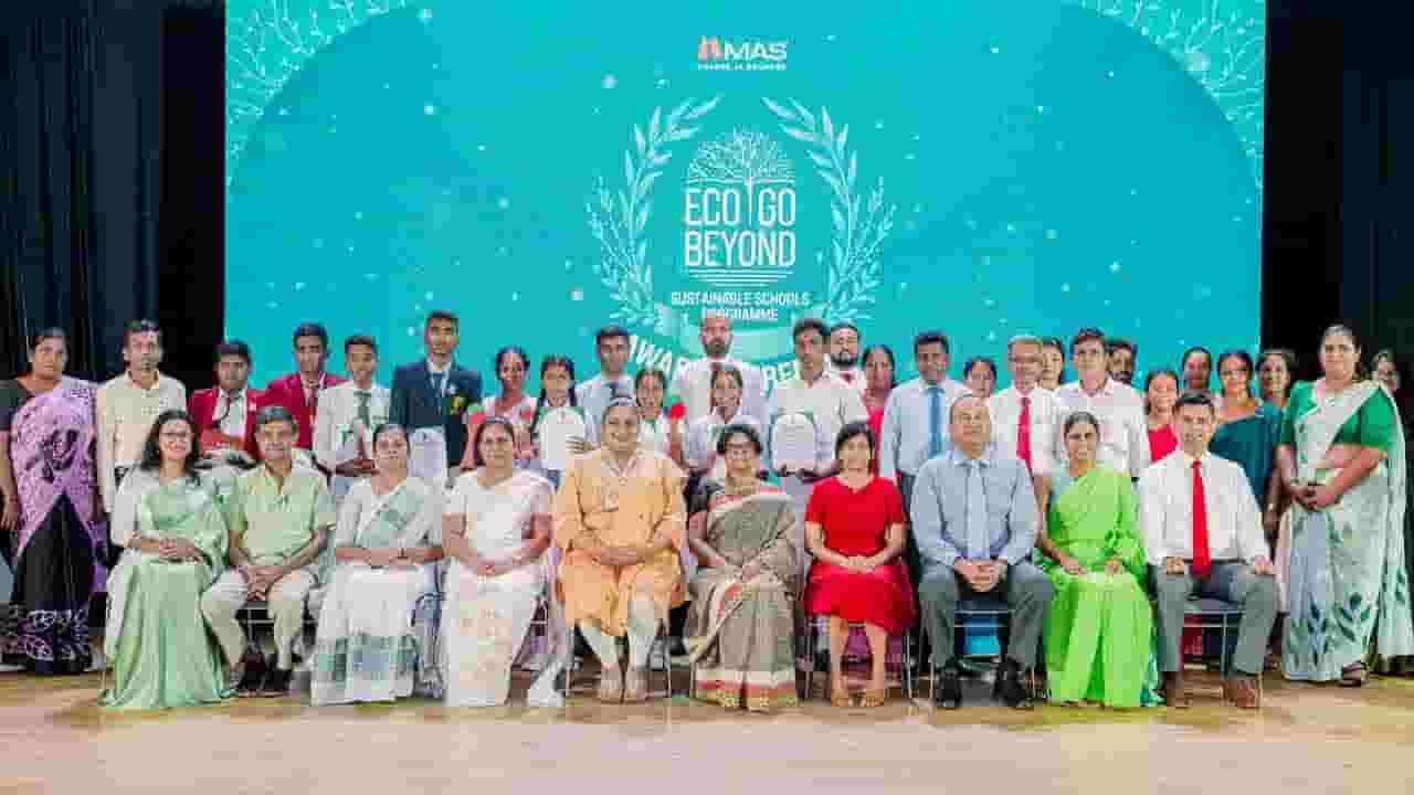 Eco Go Beyond 2024 Awards நிகழ்வில் இலங்கையின் எதிர்கால நிலைத்தன்மை முன்னோடிகளை சிறப்பித்த MAS