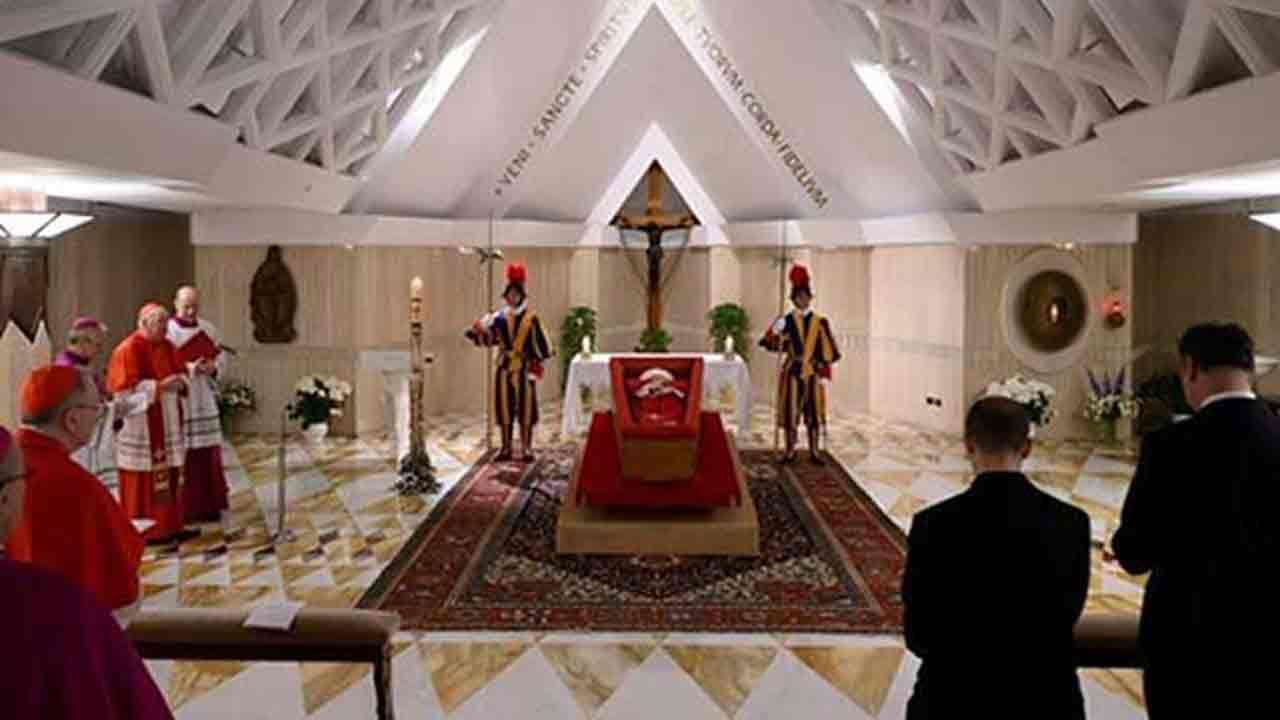 நித்திய இளைப்பாறிய பரிசுத்த பாப்பரசரின் இறுதி ஆராதனை - திகதி அறிவிப்பு