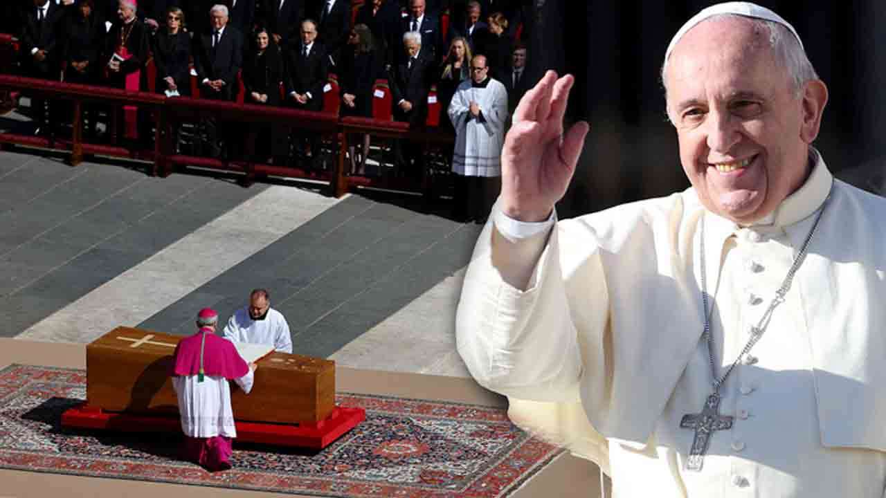 நித்திய இளைப்பாறிய புனித பாப்பரசர் பிரான்சிஸின் திருவுடல் நல்லடக்கம்