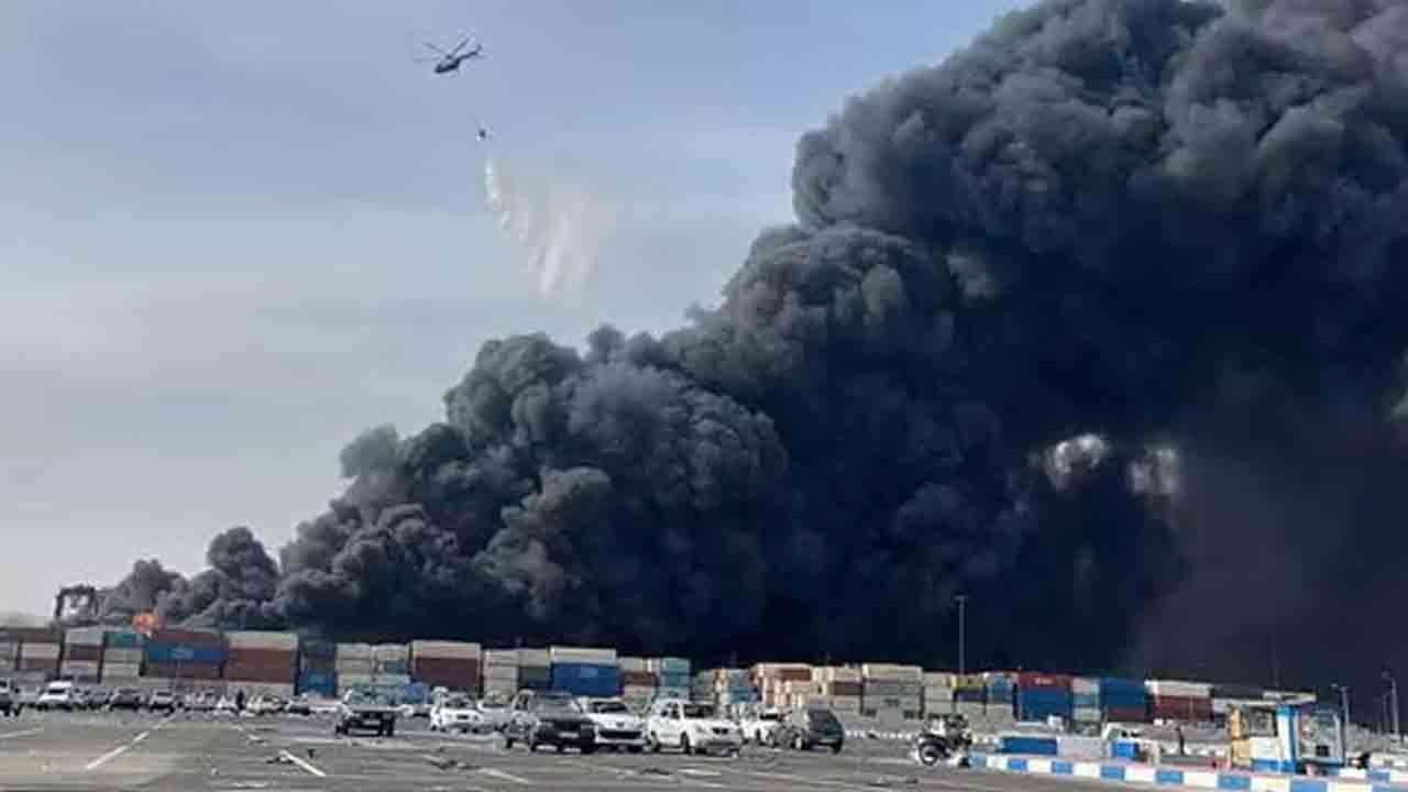 ஈரான் துறைமுக வெடி விபத்தில் 14 பேர் பலி