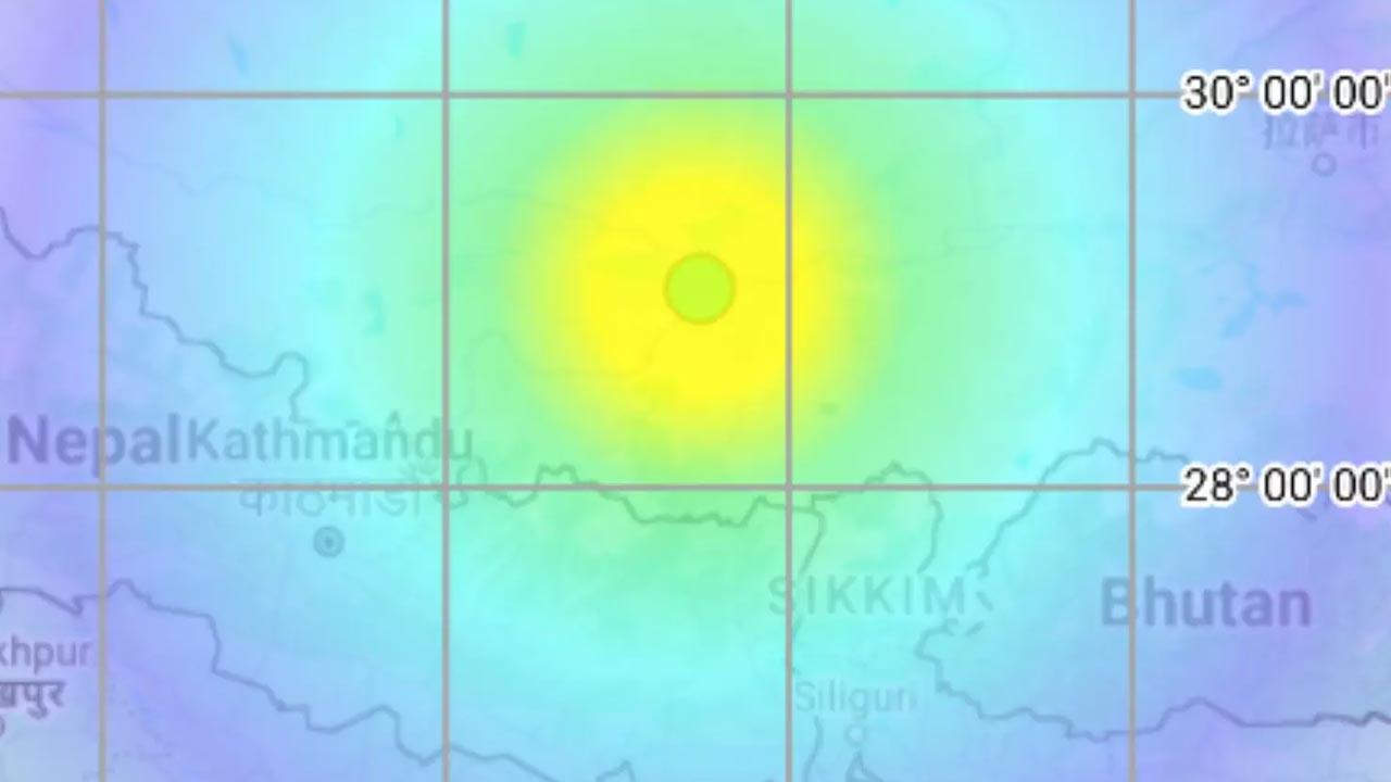 திபெத்தில் நிலநடுக்கம் : ரிக்டர் அளவில் 5.7 ஆக பதிவு