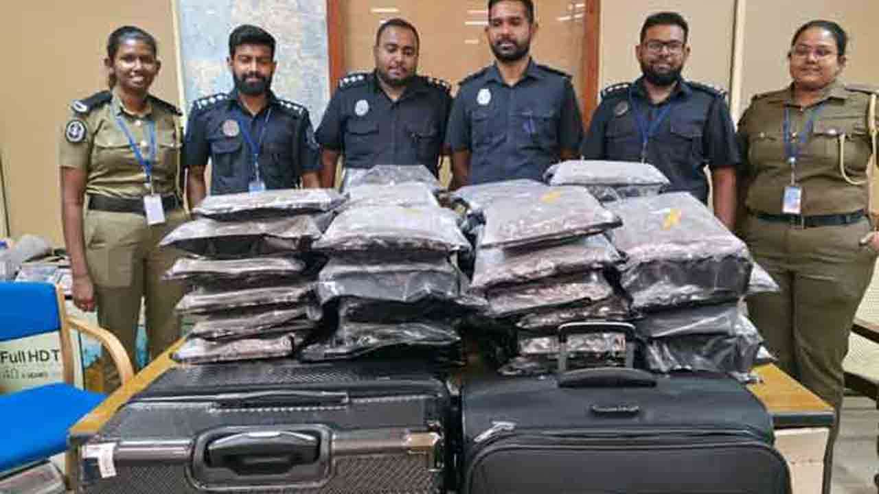 குஷ் போதைப்பொருளுடன் இளம் பெண் கைது