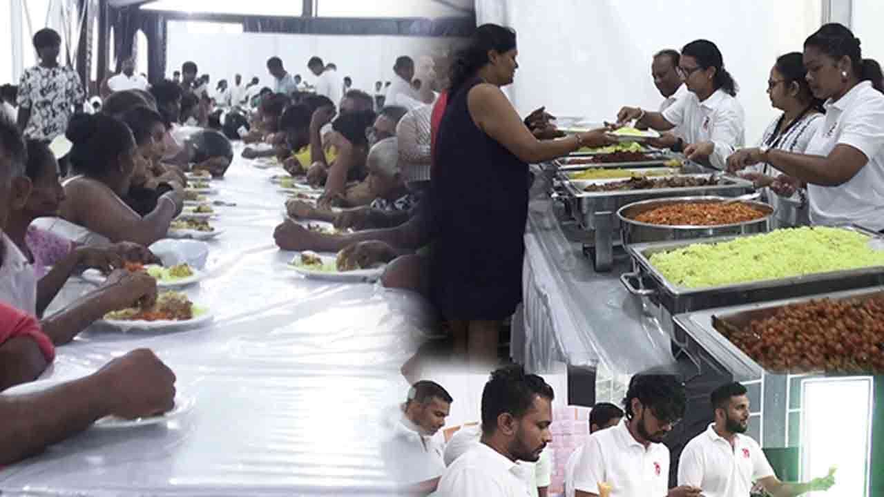 தெரண 24 மணி நேர தன்சல் - நீண்ட வரிசையில் மக்கள்