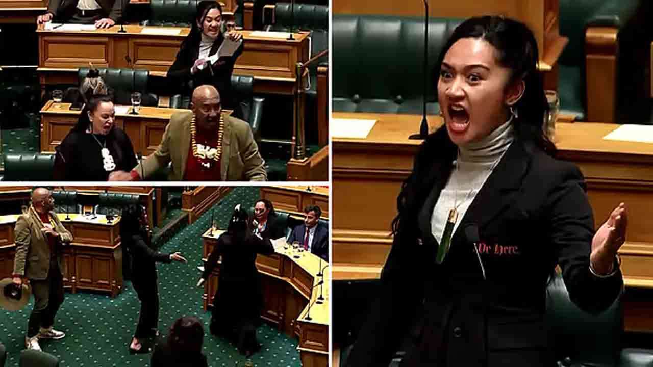 வைரல் எம்.பி உட்பட மாவோரி பழங்குடியின எம்.பி-க்கள் சஸ்பெண்ட்!