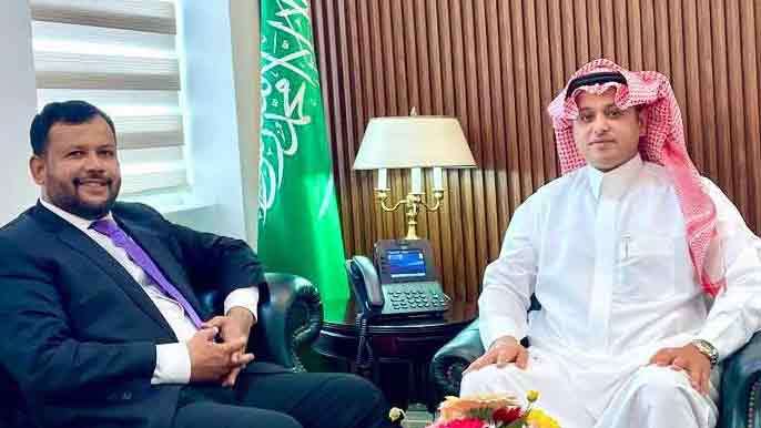 ரிஷாட் பதியுதீன் - சவூதி அரேபிய தூதுவர் இடையே சந்திப்பு!