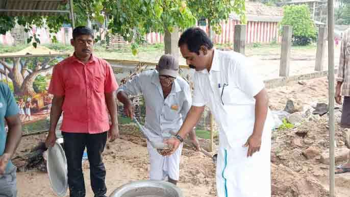 தமிழரசுக்கட்சியின் ஏற்பாட்டில் முள்ளிவாய்க்கால் கஞ்சி