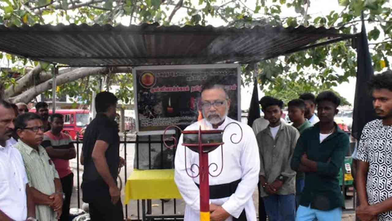 மன்னாரில் முள்ளிவாய்க்கால் நினைவேந்தல்