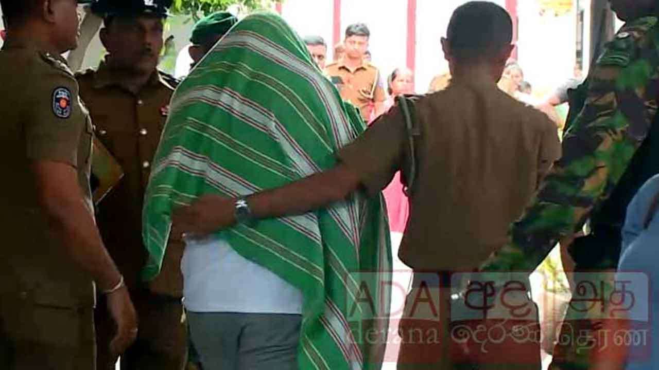 கணேமுல்ல சஞ்சீவ கொலை -  துப்பாக்கிதாரி விளக்கமறியலில்