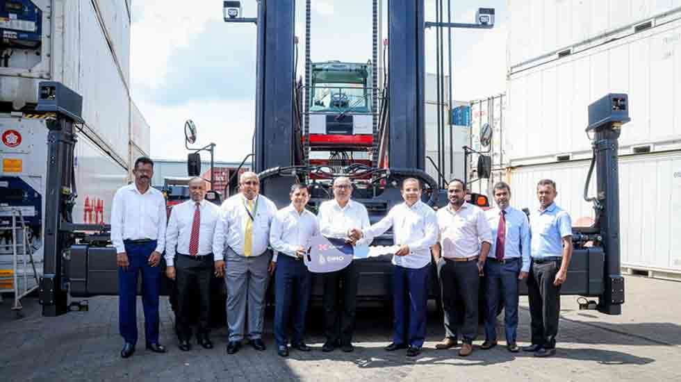 IWS Logistics நிறுவனத்தின் செயல்திறன் மேம்பாட்டுக்காக DIMO வழங்கிய KALMAR DCU80