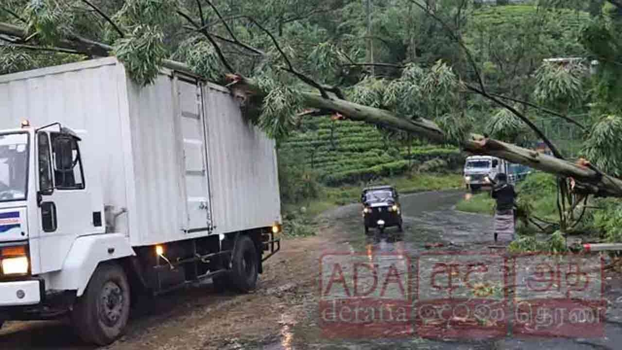 சீரற்ற வானிலை - இருளில் மூழ்கிய மலையகம்