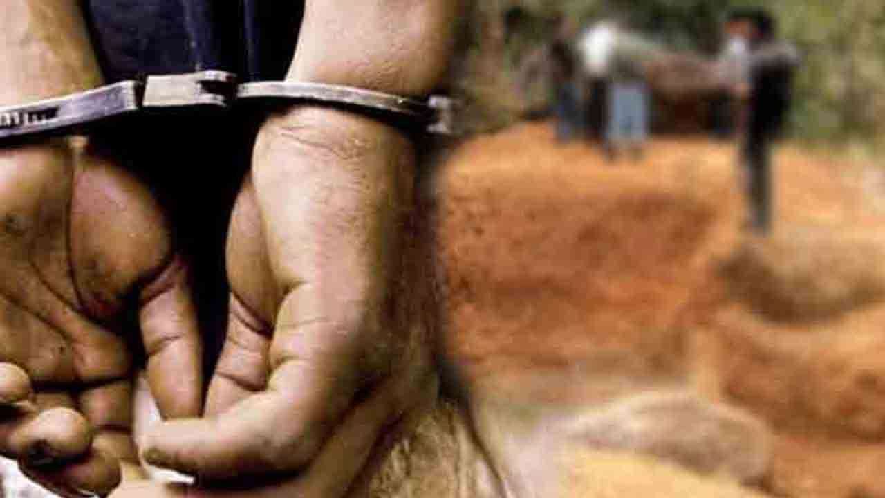 திருக்கோவிலில் புதையல் தோண்டிய 07 பேர் கைது