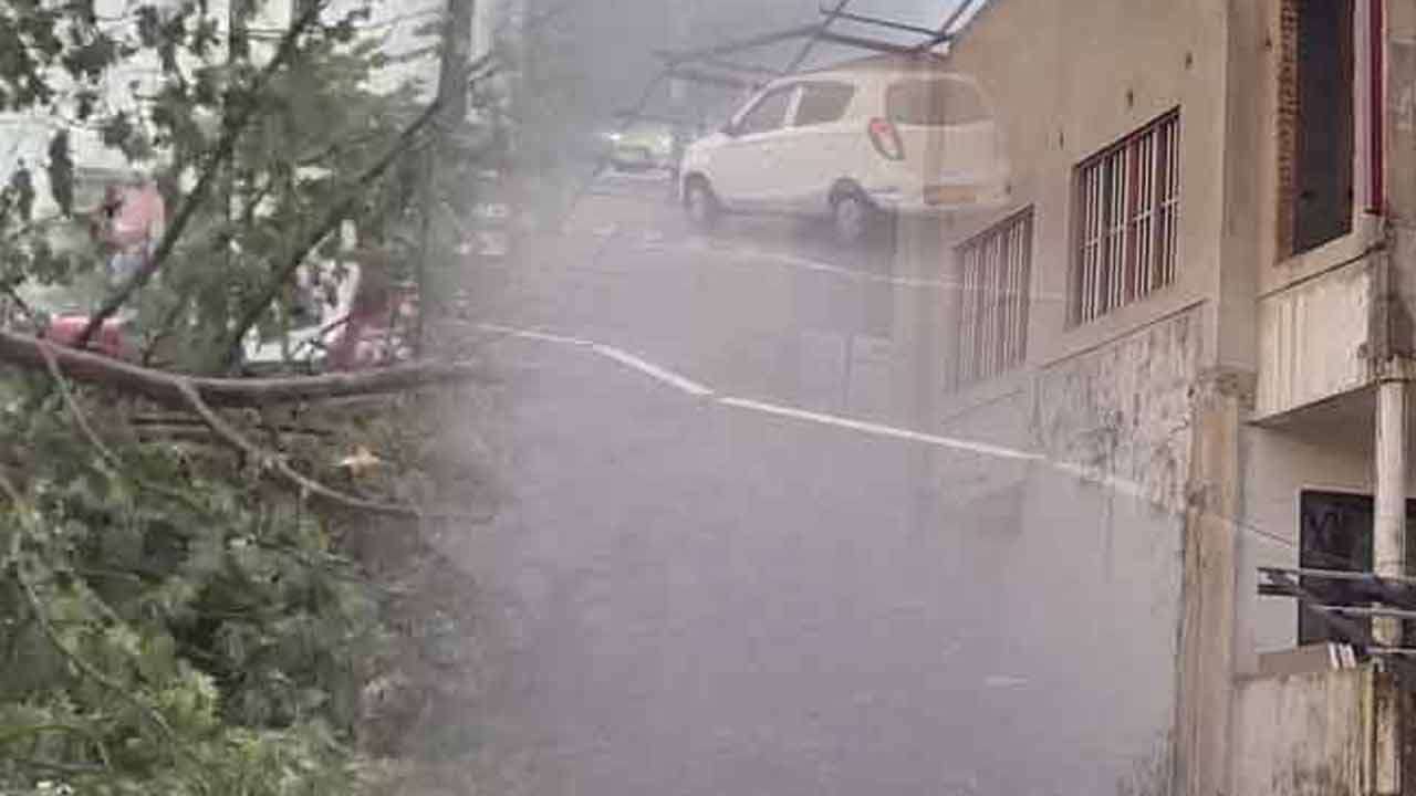 பலத்த மழை மற்றும் காற்று காரணமாக 21 மாவட்டங்கள் பாதிப்பு