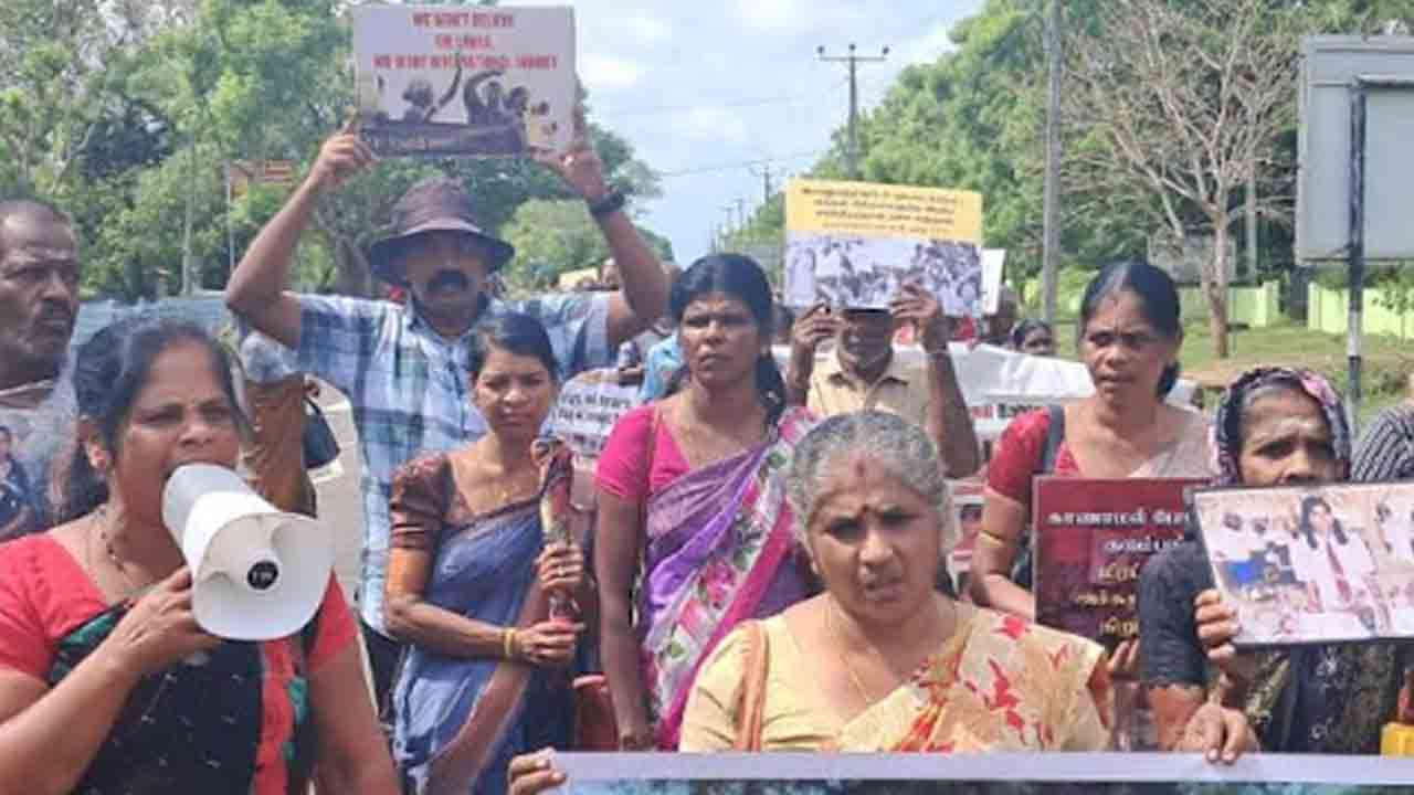3007 ஆவது நாளாக தொடரும் கவனயீர்ப்பு போராட்டம்