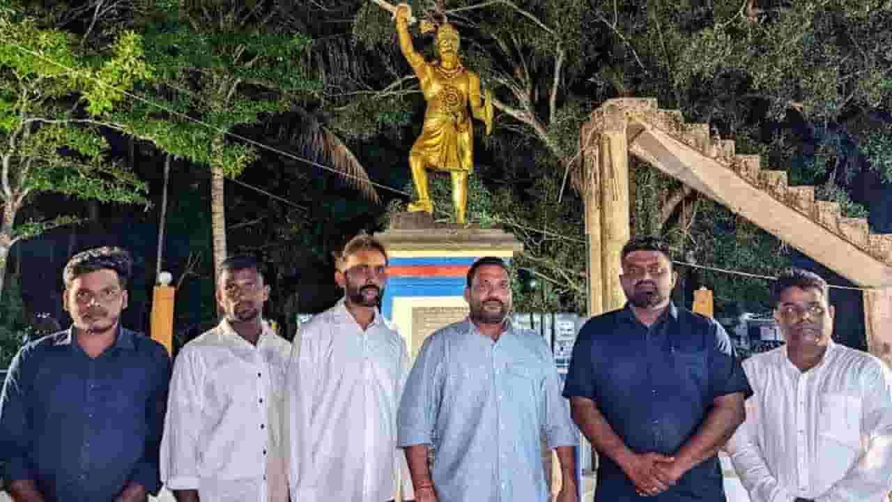 பண்டாரவன்னியன் சிலைக்கு முன்பு சத்தியப்பிரமாணம்