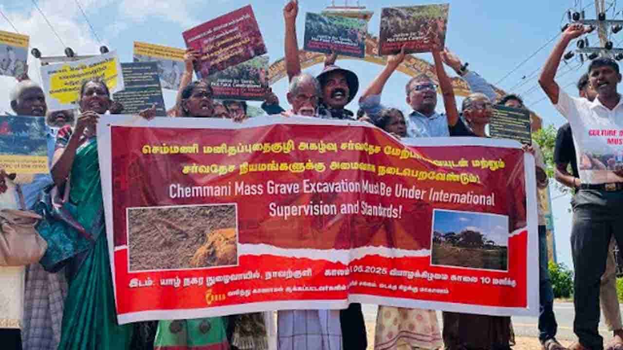 யாழில் கவனயீர்ப்பு போராட்டம்