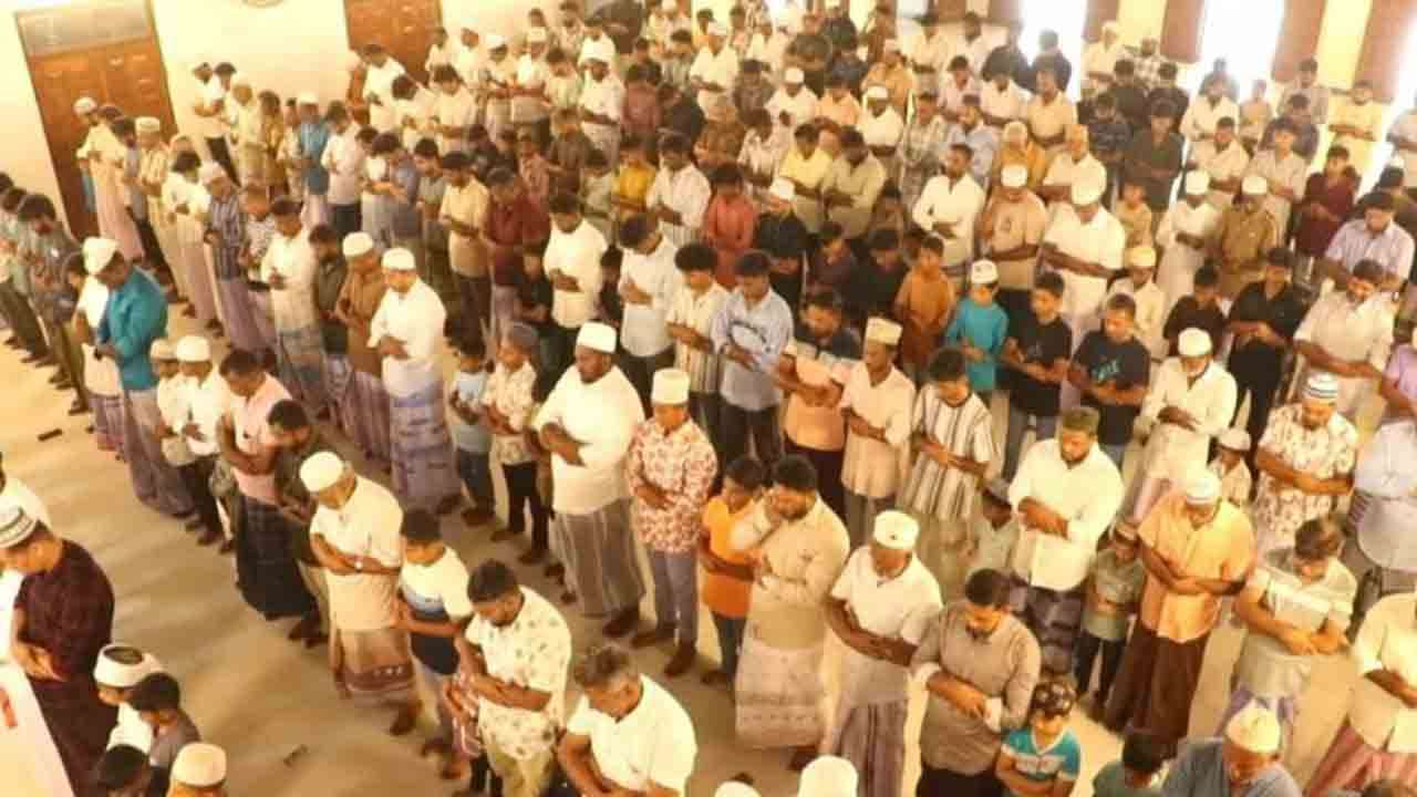 மன்னாரில் சிறப்பாக இடம்பெற்ற ஹஜ் பெருநாள் தொழுகை