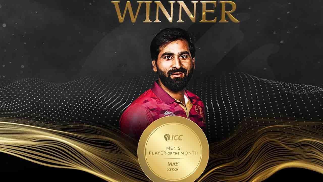 ஐசிசியின் மே மாத சிறந்த வீரராக மொஹமட் வசீம்!