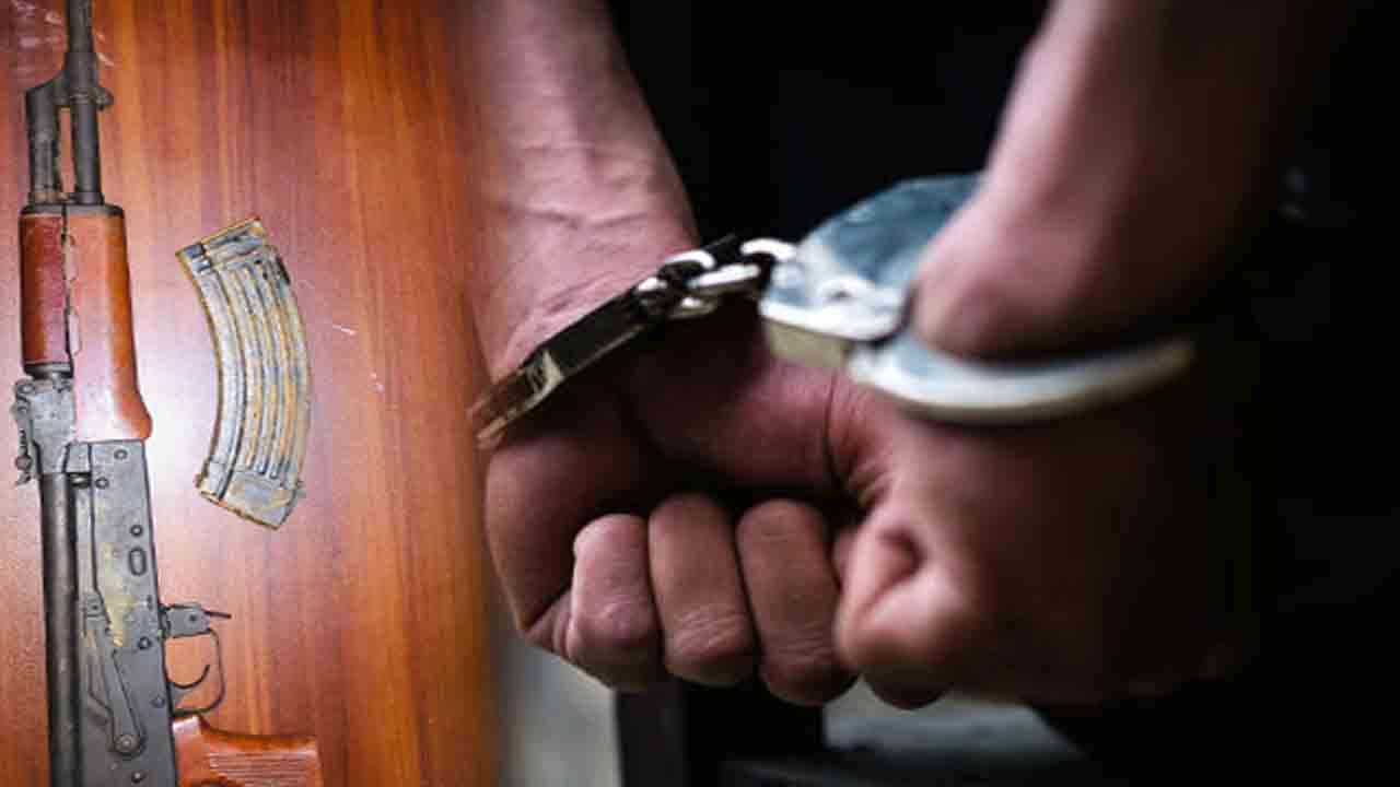 T-56 ரக துப்பாக்கியுடன் ஒருவர் கைது