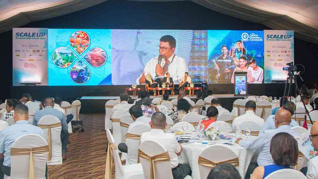 Scale Up Sri Lanka 2025 இல் சிறிய நடுத்தரளவு தொழில்முயற்சியாளர்களை இலக்காகக் கொண்ட ஆலோசனை சேவைகளை First Capital அறிமுகம் செய்தது