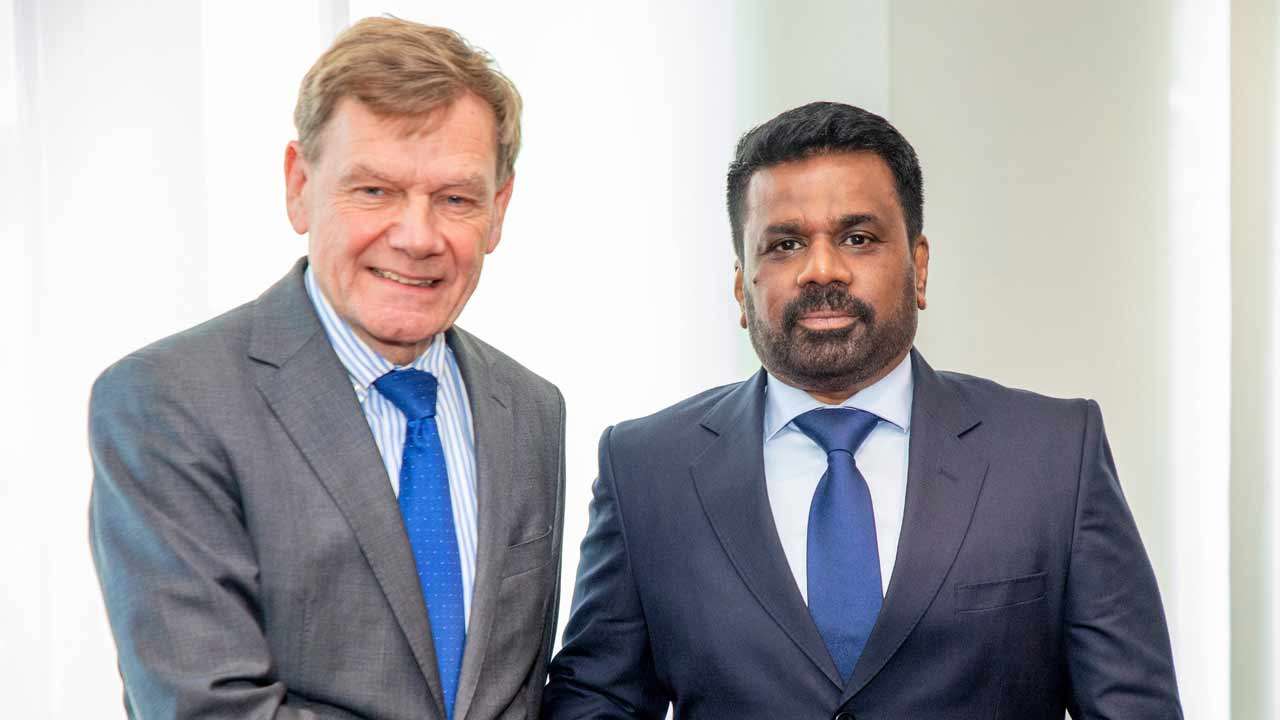 ஜனாதிபதிக்கும் ஜெர்மன் வெளியுறவு அமைச்சருக்கும் இடையில் சந்திப்பு