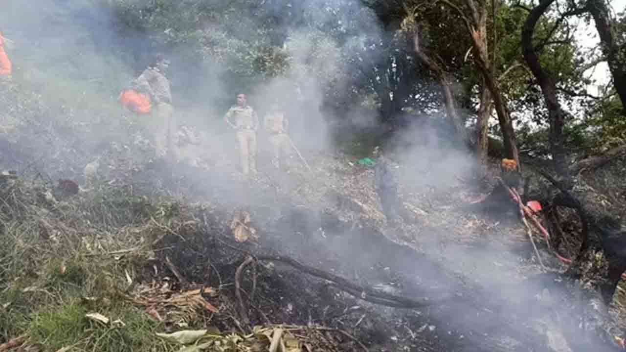 இந்தியாவில் ஹெலிகொப்டர் விபத்தில் 7 பேர்