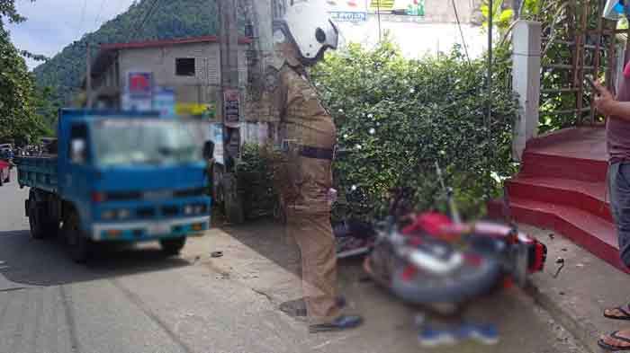 கம்பளையில் மோட்டார் சைக்கிள் விபத்து
