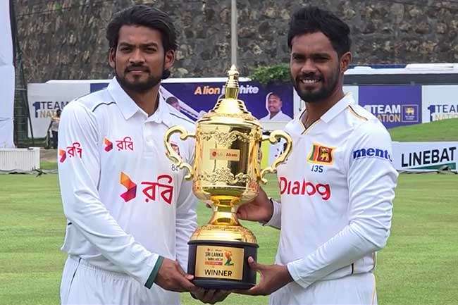 மெத்திவ்ஸின் இறுதிப் போட்டி..! நாணய சுழற்சியில் பங்களாதேஷ் வெற்றி!