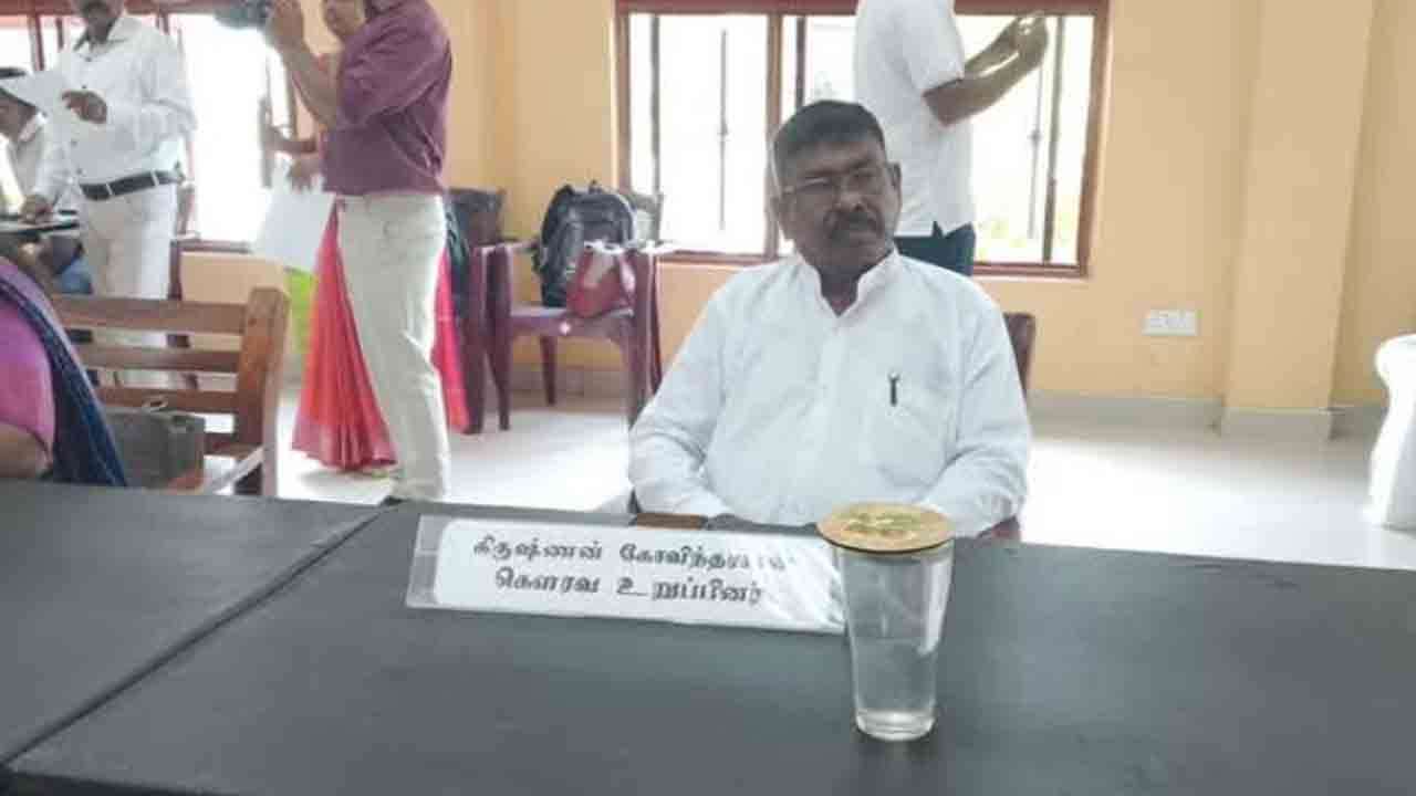 காரைநகர் பிரதேச சபையின் தவிசாளராக கி.கோவிந்தராசன்